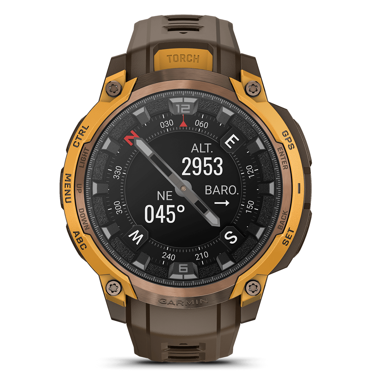 GARMIN Instinct Crossover 47mm AMOLED Bronze Smartwatch