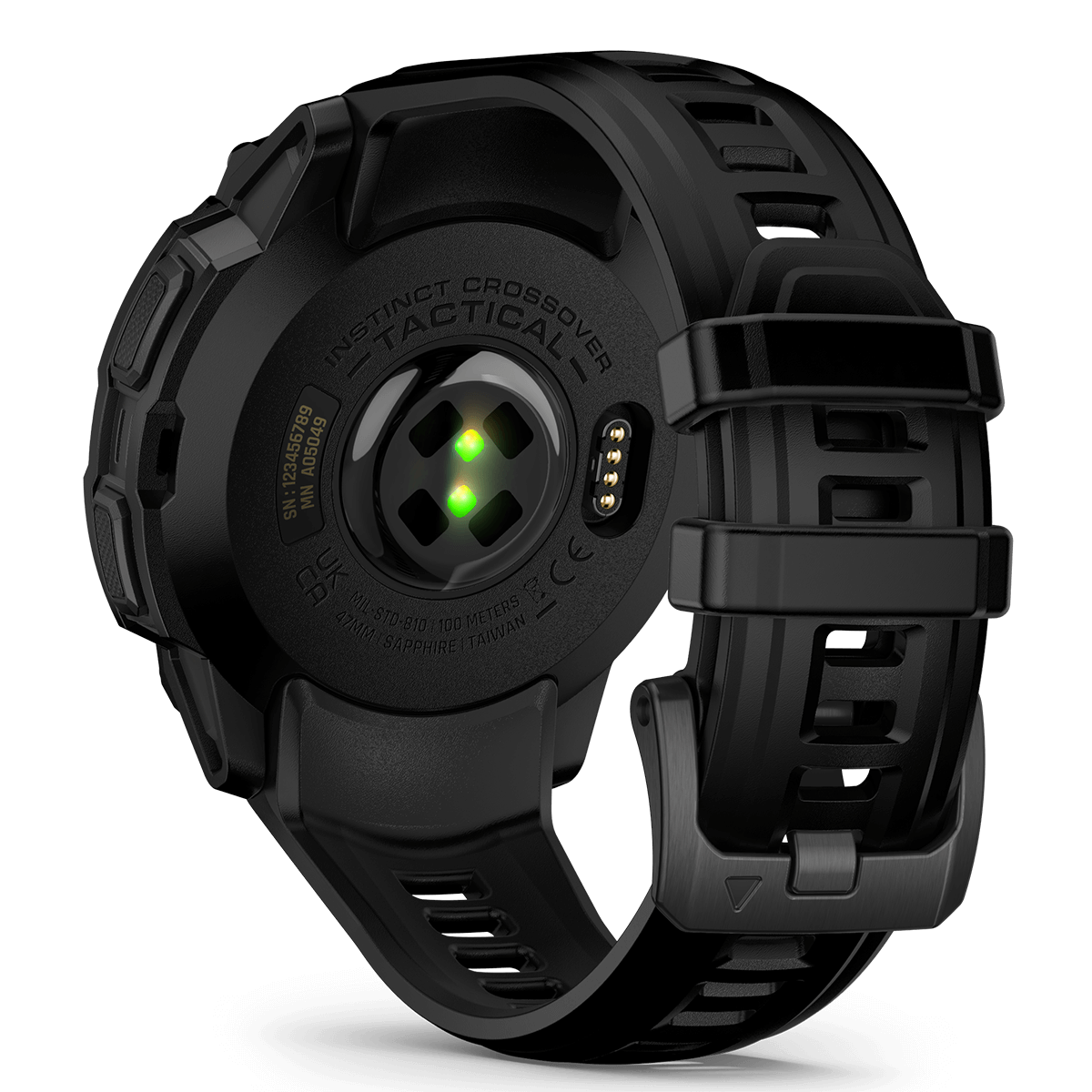 GARMIN Instinct Crossover 47mm AMOLED Black Smartwatch - 4