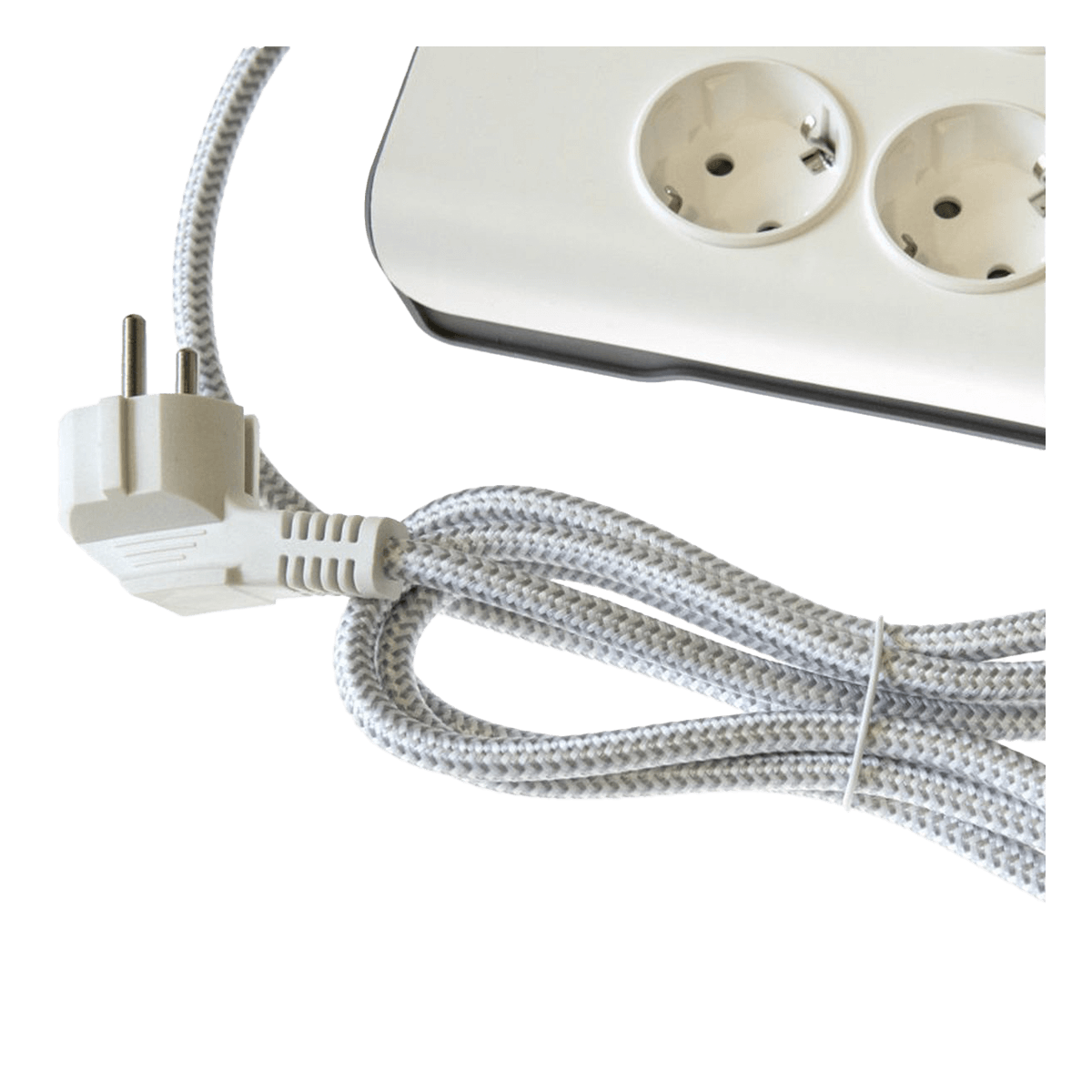 Πολύπριζο Ασφαλείας PHILIPS SPN7040WA/GRS 4 Θέσεων 2 Μέτρα Λευκό - 2