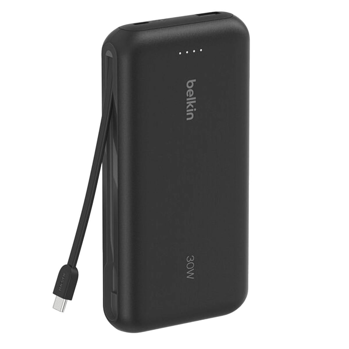 Powerbank BELKIN BoostCharge 30W 20000mAh (Integrated Cable) Black - 2