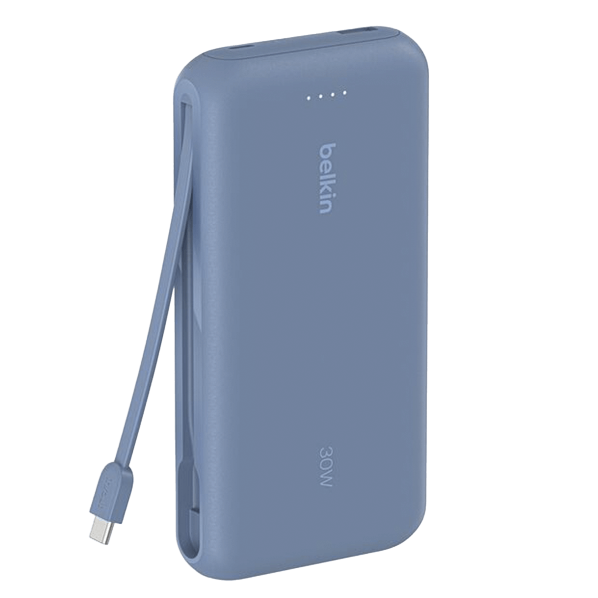 Powerbank BELKIN BoostCharge 30W 20000mAh (Integrated Cable) Blue - 2
