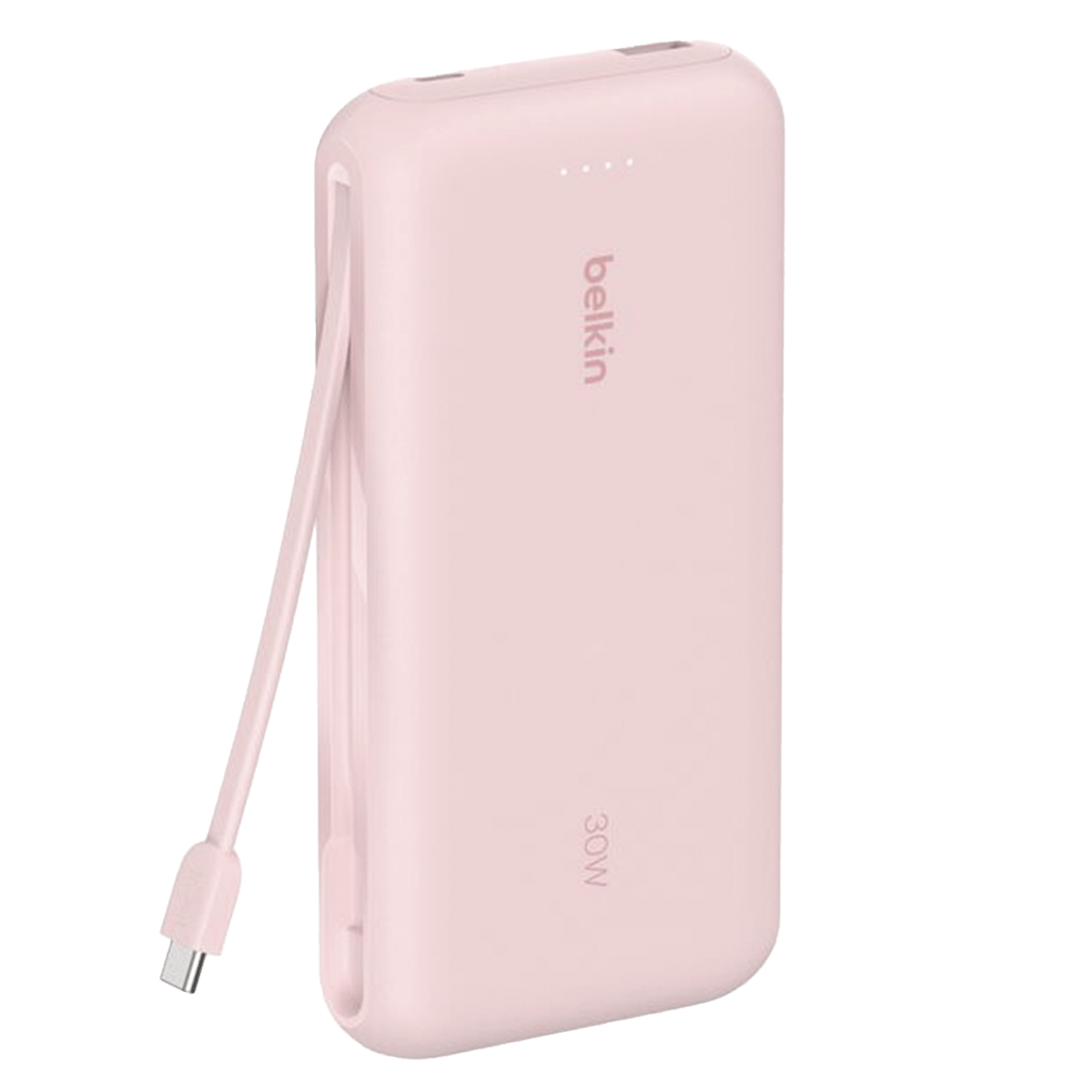 Powerbank BELKIN BoostCharge 30W 20000mAh (Integrated Cable) Pink - 2