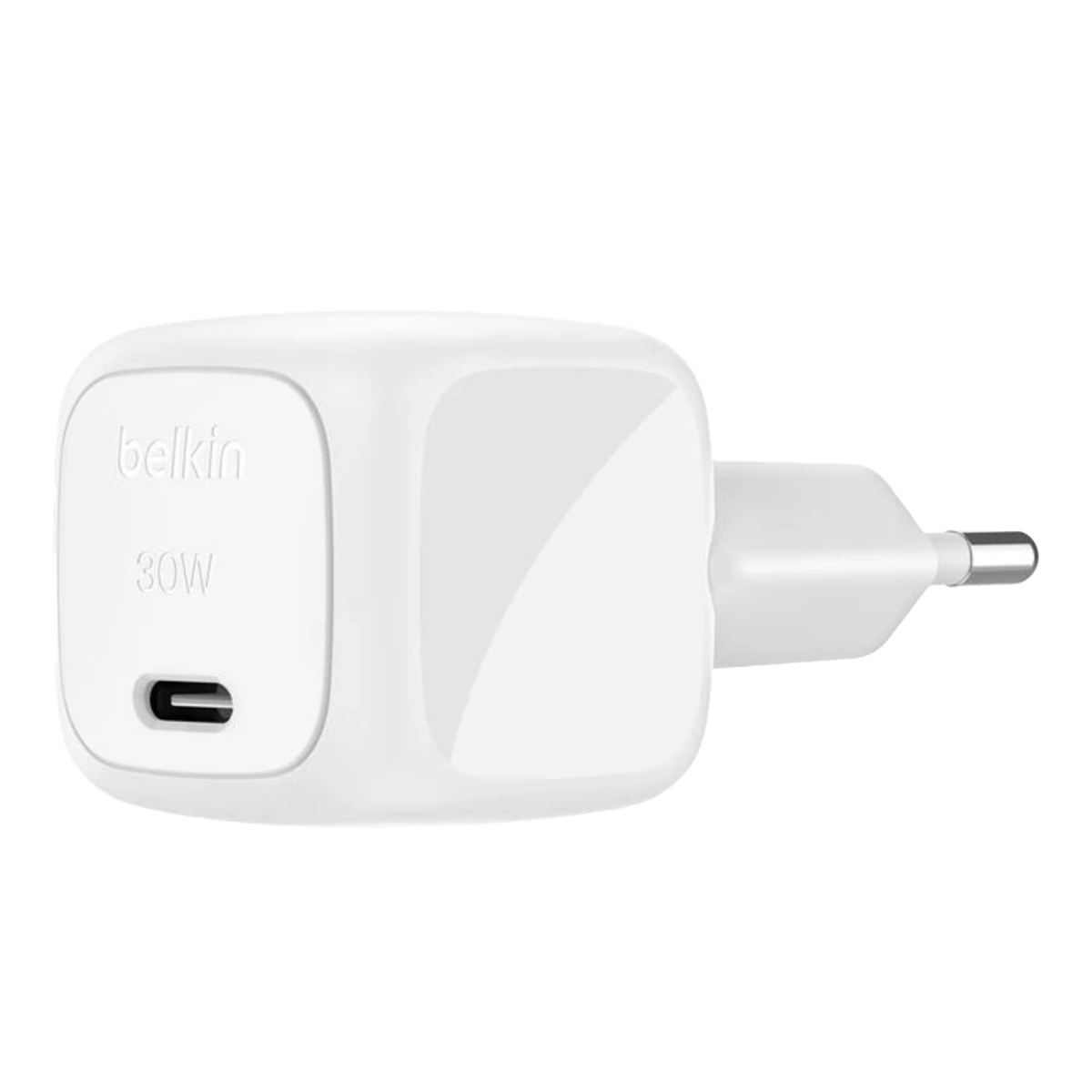 Φορτιστής Ταξιδίου BELKIN με Καλώδιο USB Type-C σε USB Type-C 1 Μέτρο 30W Λευκό - 4