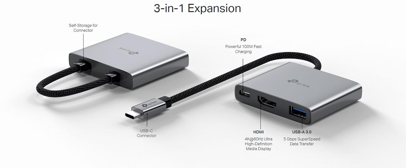 Tp-Link UH3020C USB Type-C 3-in-1