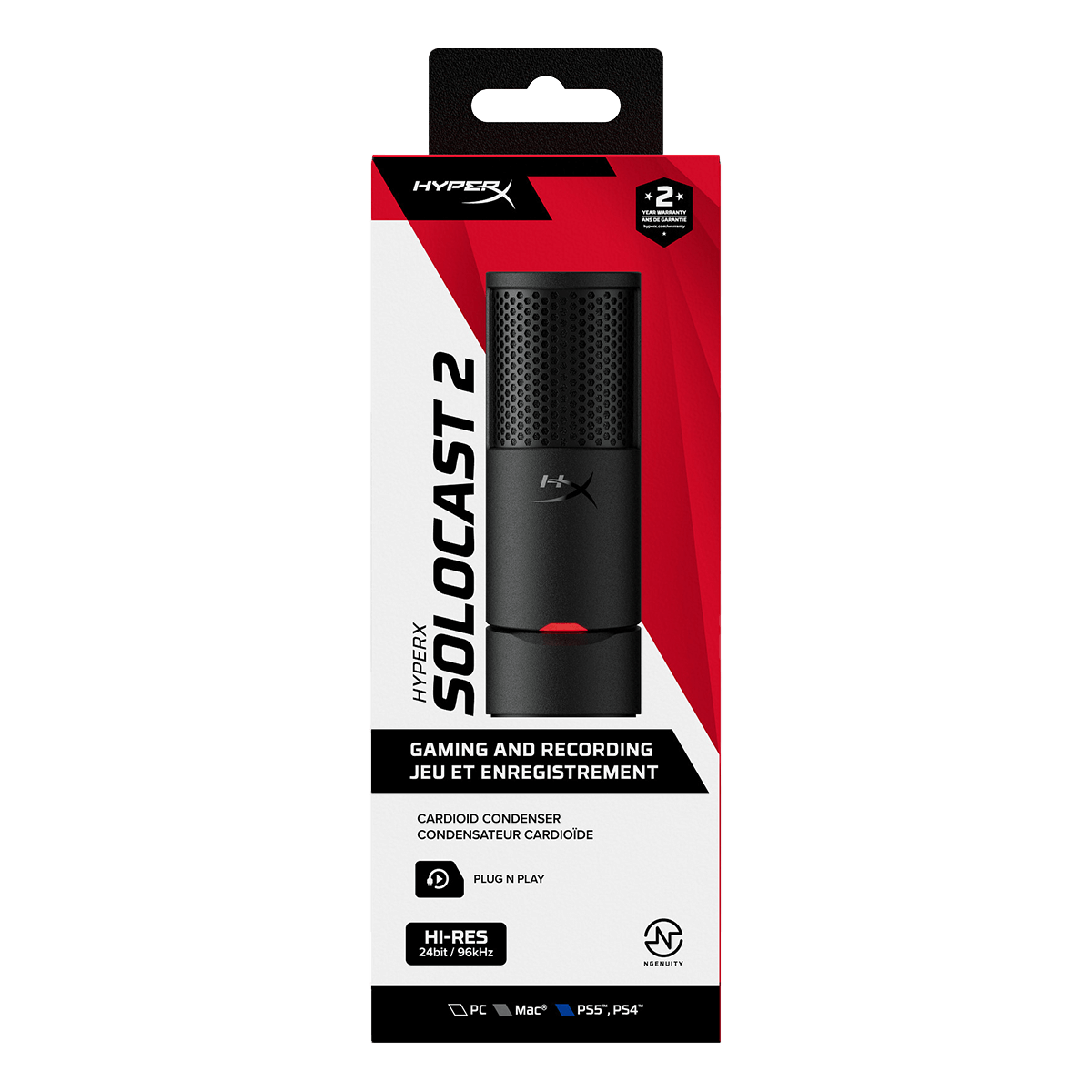 Gaming Μικρόφωνο HYPERX SoloCast 2 Μαύρο - 4