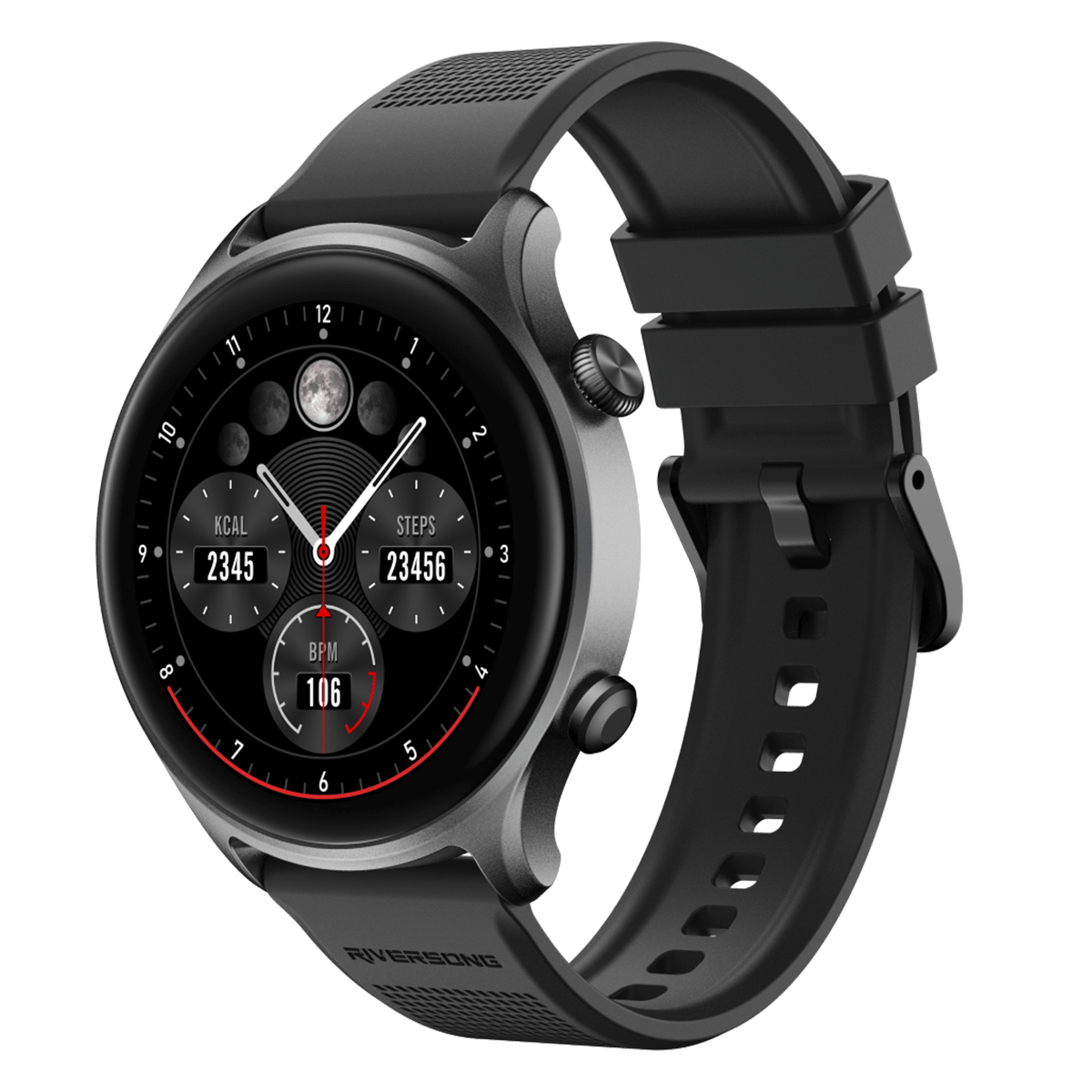 RIVERSONG Motive 7C Black Smartwatch - 2