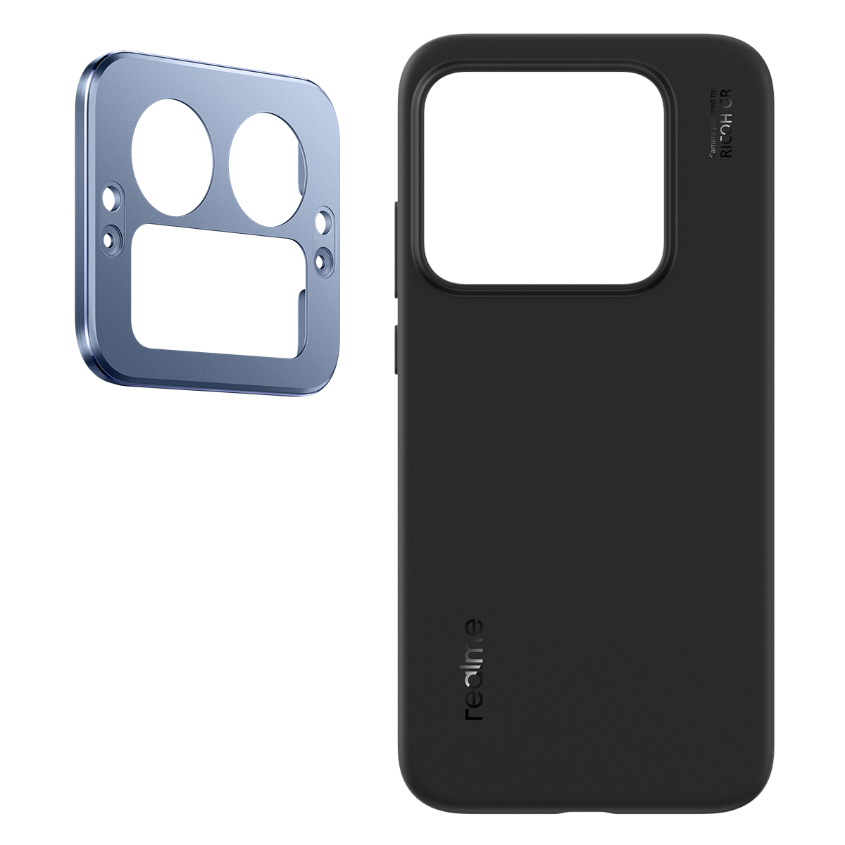 Θήκη + Camera Deco REALME GT 8 Pro Square Μπλε