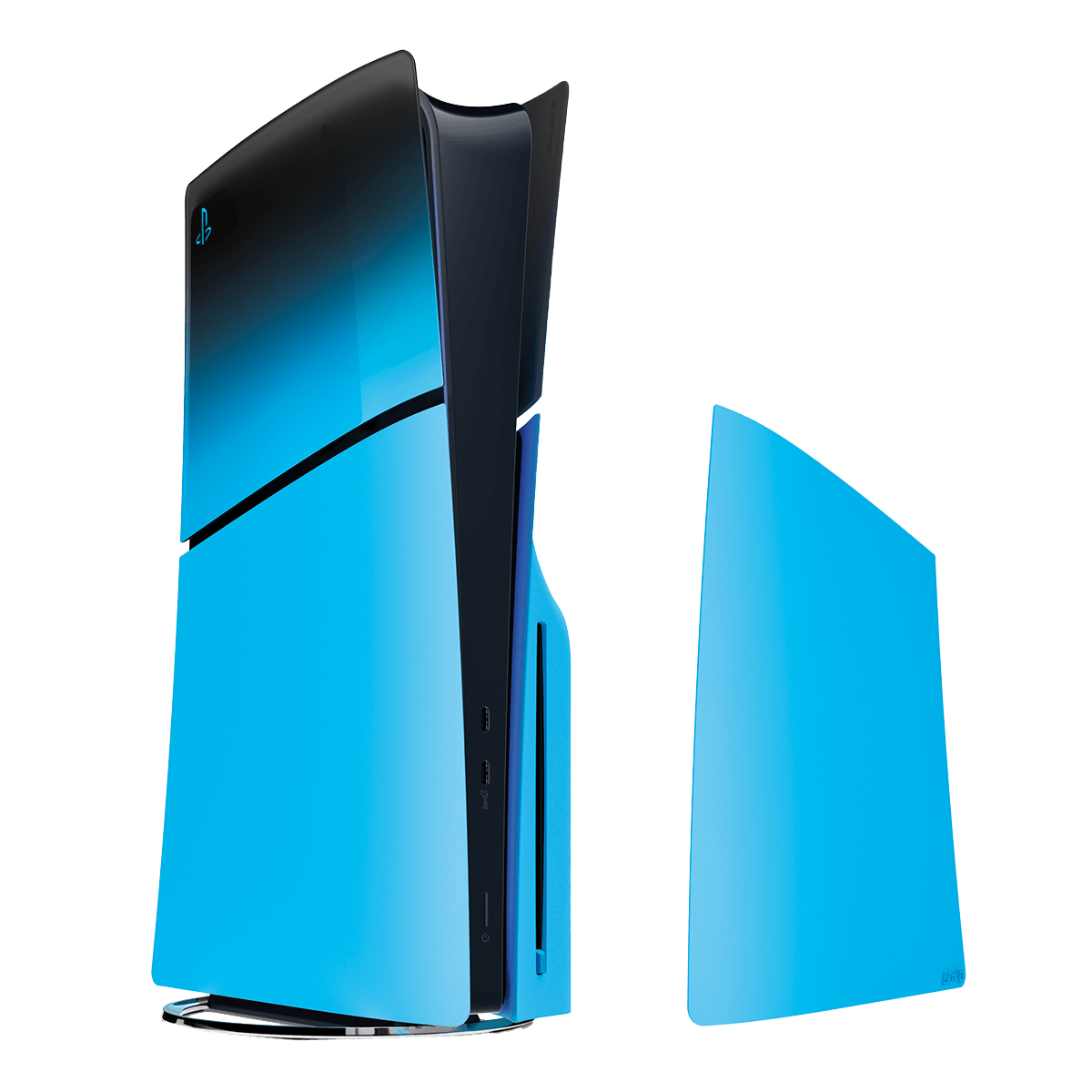 Κάλυμμα Κονσόλας PS5 Slim Hyperpop Collection Rhythm Blue - 2