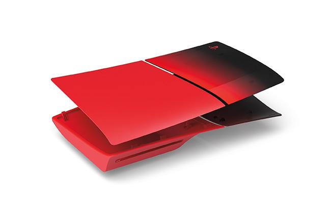 Κάλυμμα Κονσόλας PS5 Slim Hyperpop Collection Techno Red