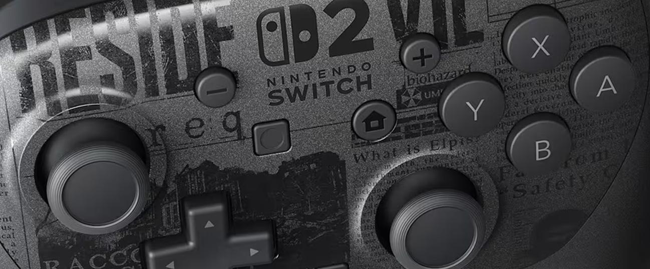 Nintendo Switch 2 Pro Controller Resident Evil Requiem Edition