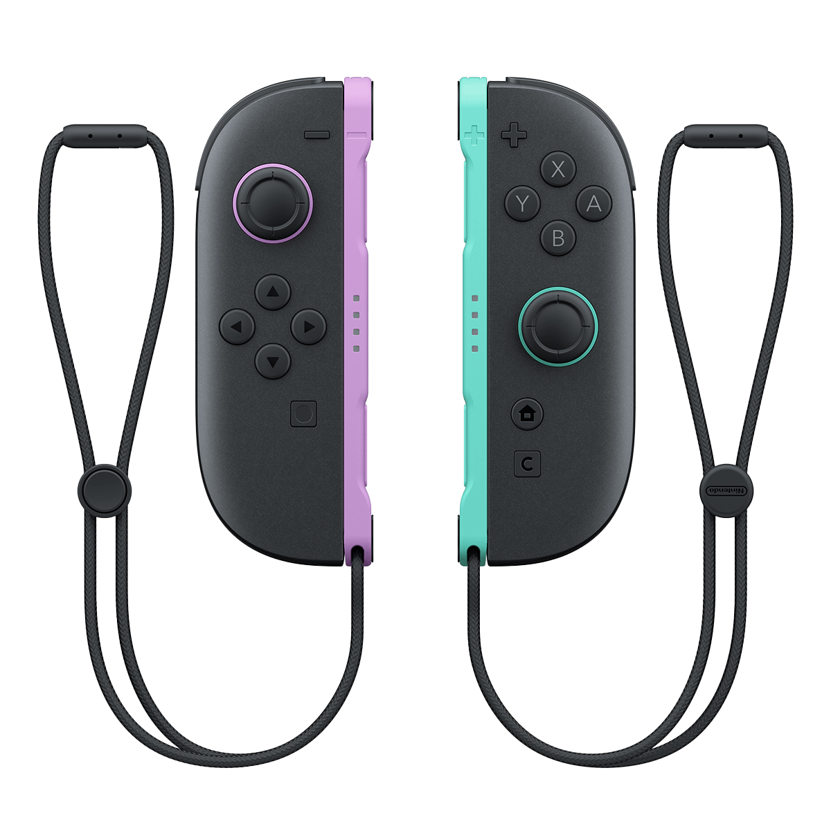 Nintendo Switch 2 Joy Con Pair Light Purple/Light Green