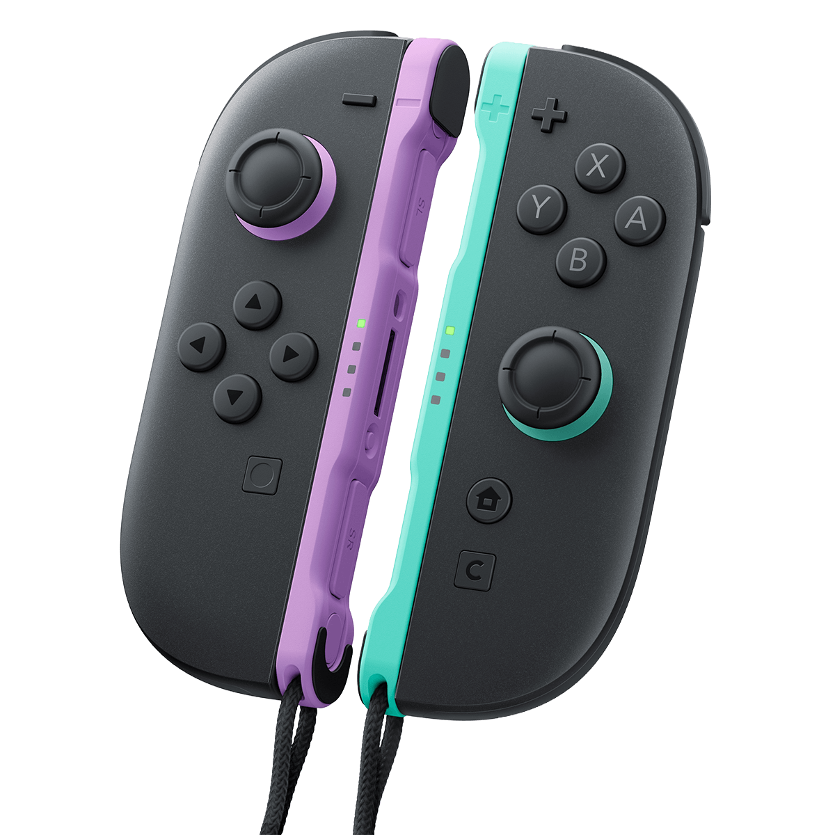 Nintendo Switch 2 Joy Con Pair Light Purple/Light Green - 2