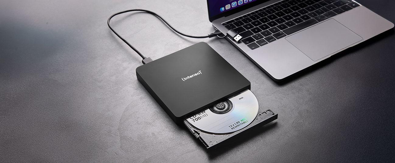 Εξωτερική Μονάδα CD/DVD INTENSO 400D Slim