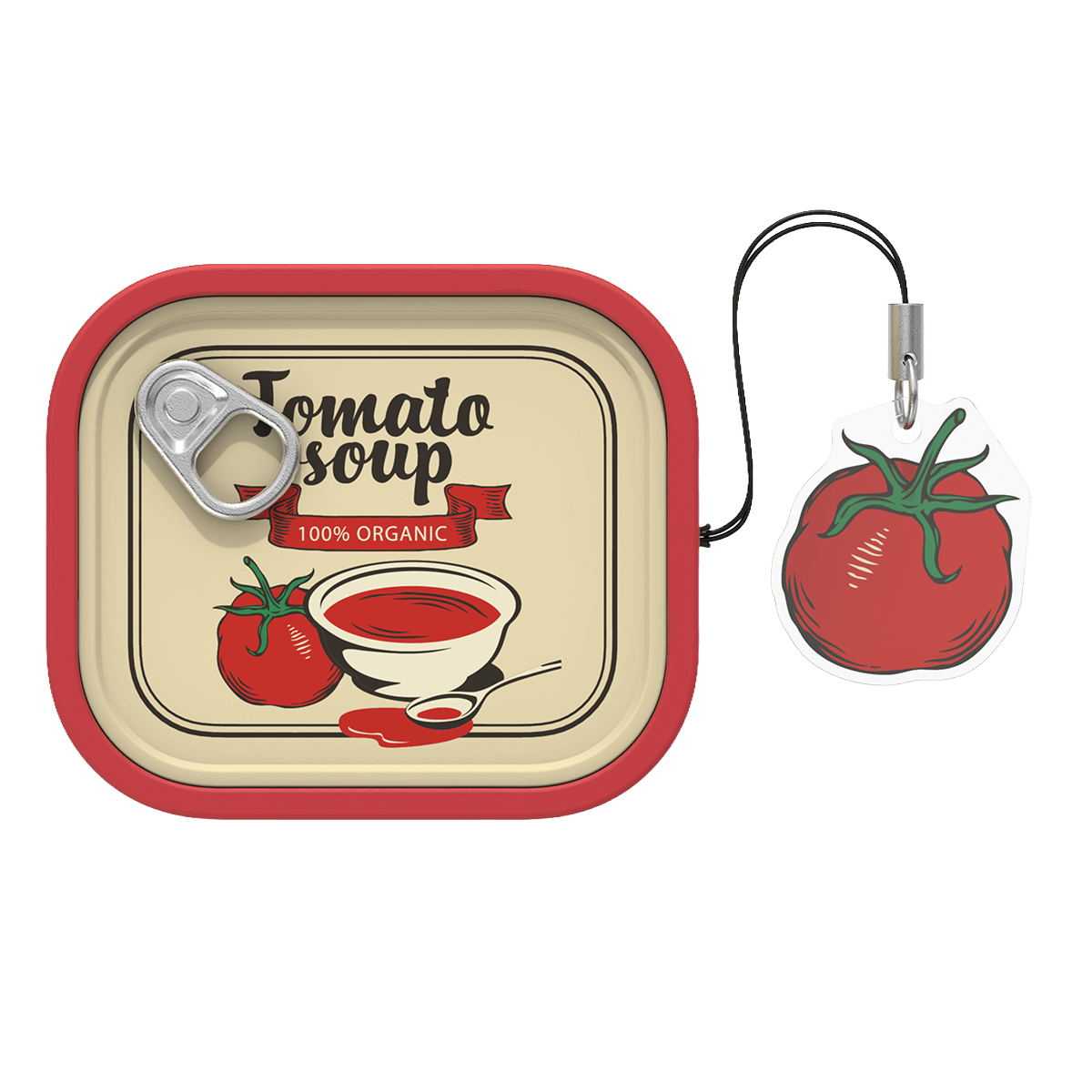 Θήκη Clip Food Can για Samsung Galaxy Buds 4 / Buds 4 Pro Red