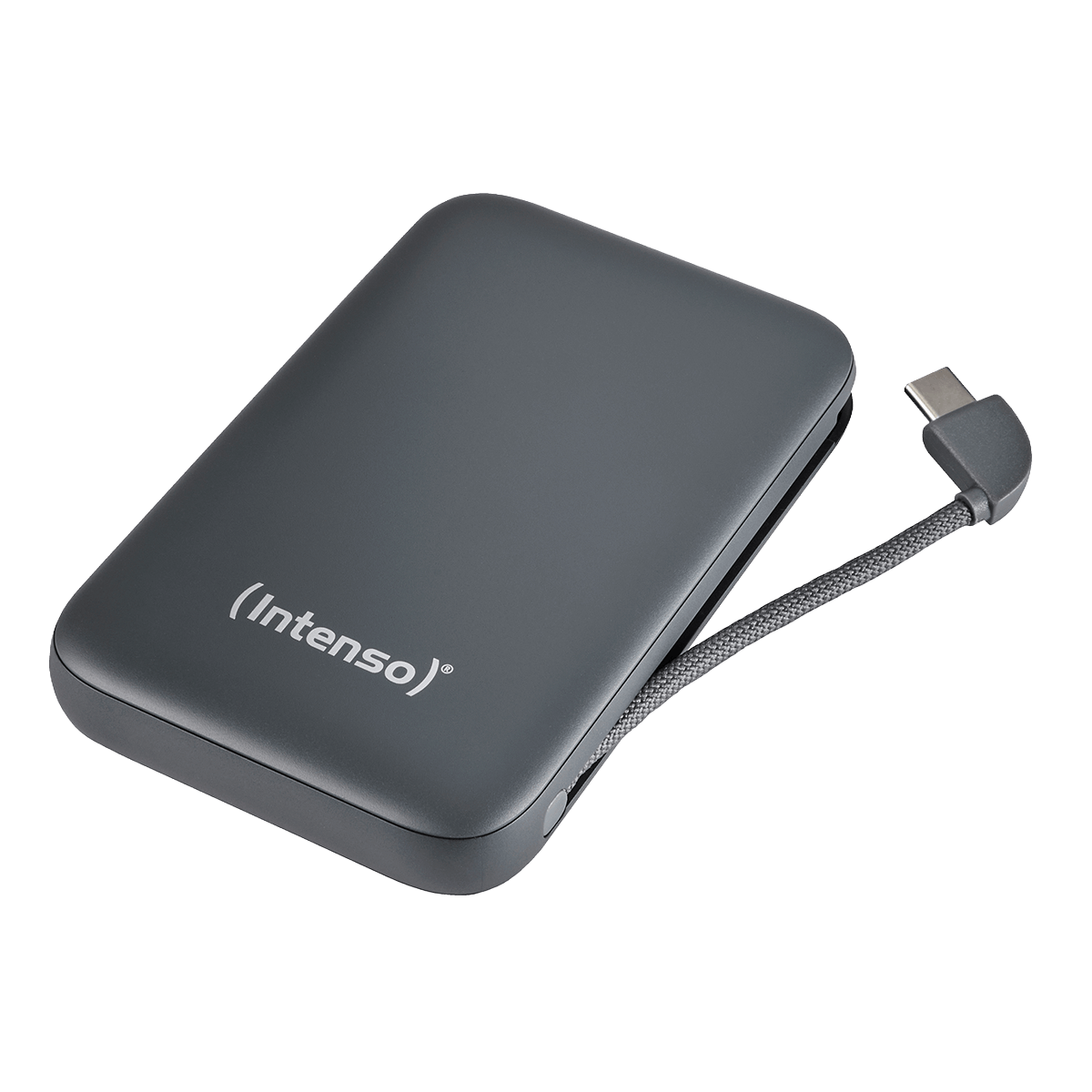 Powerbank INTENSO S10000 20W 10000mAh (Integrated Cable) Γκρι