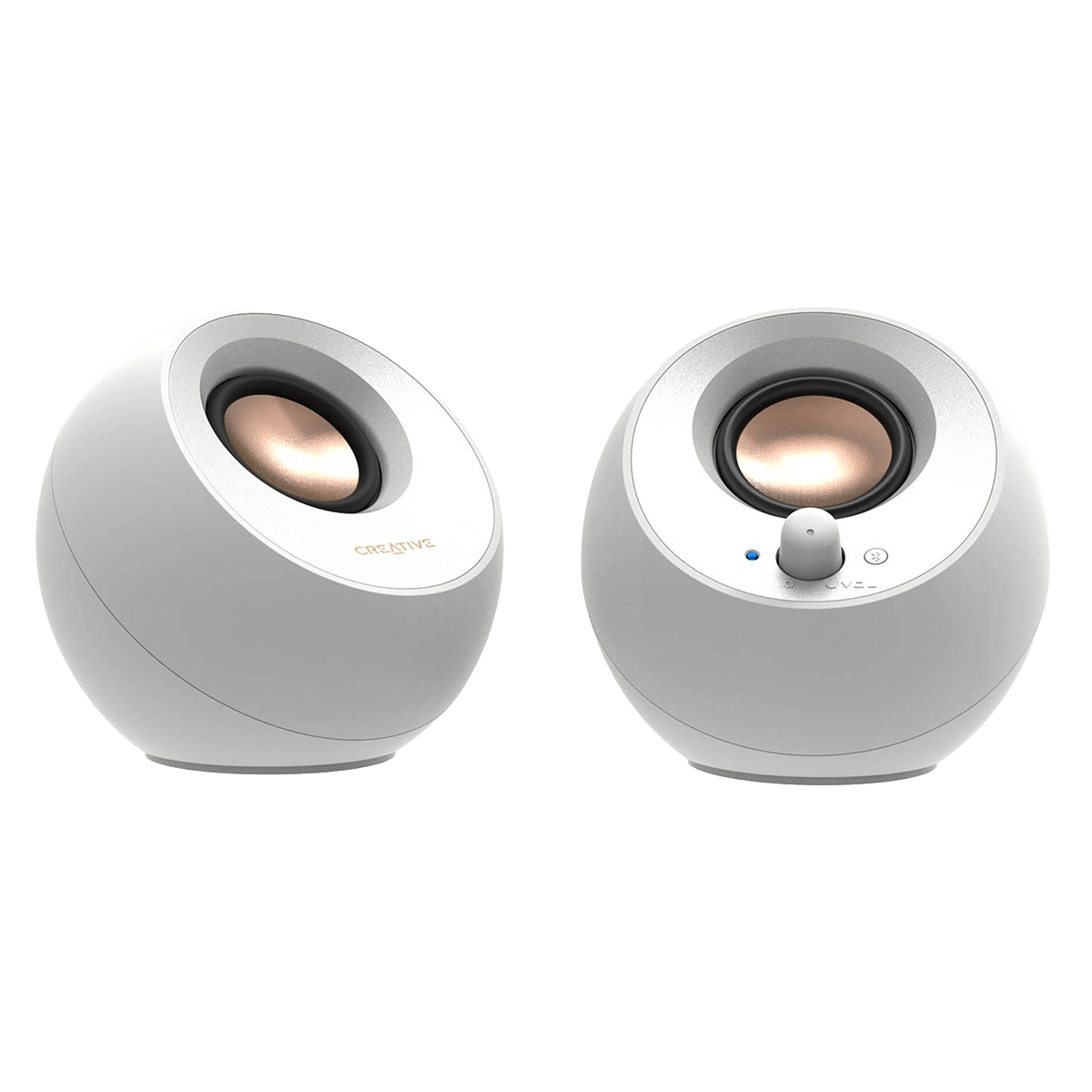 Bluetooth Ηχεία CREATIVE 2.0 Pebble V3 White - 2