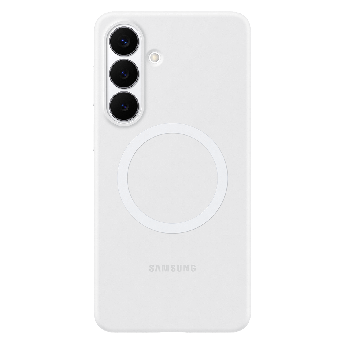 Θήκη Σιλικόνης με MagSafe SAMSUNG Galaxy S26 Magnetic White