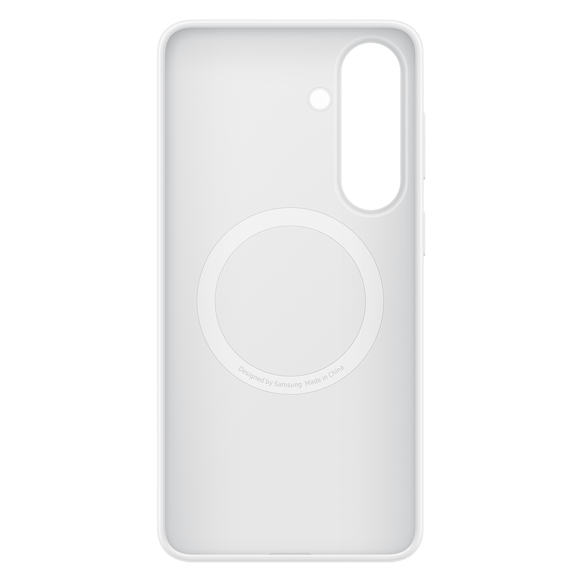 Θήκη Σιλικόνης με MagSafe SAMSUNG Galaxy S26 Magnetic White - 3