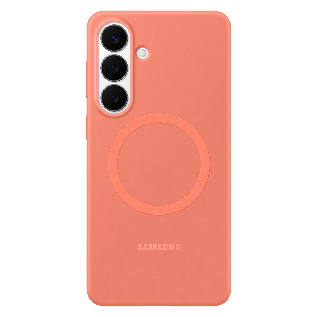 Θήκη Σιλικόνης με MagSafe SAMSUNG Galaxy S26+ Magnetic Coral Red