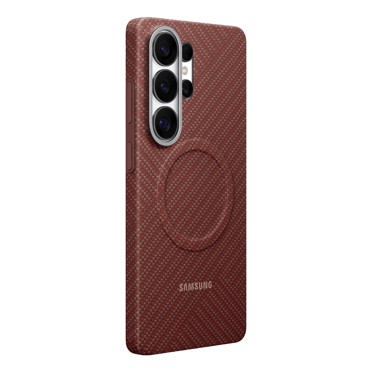 Θήκη Carbon με MagSafe SAMSUNG Galaxy S26 Ultra Magnetic Red - 3