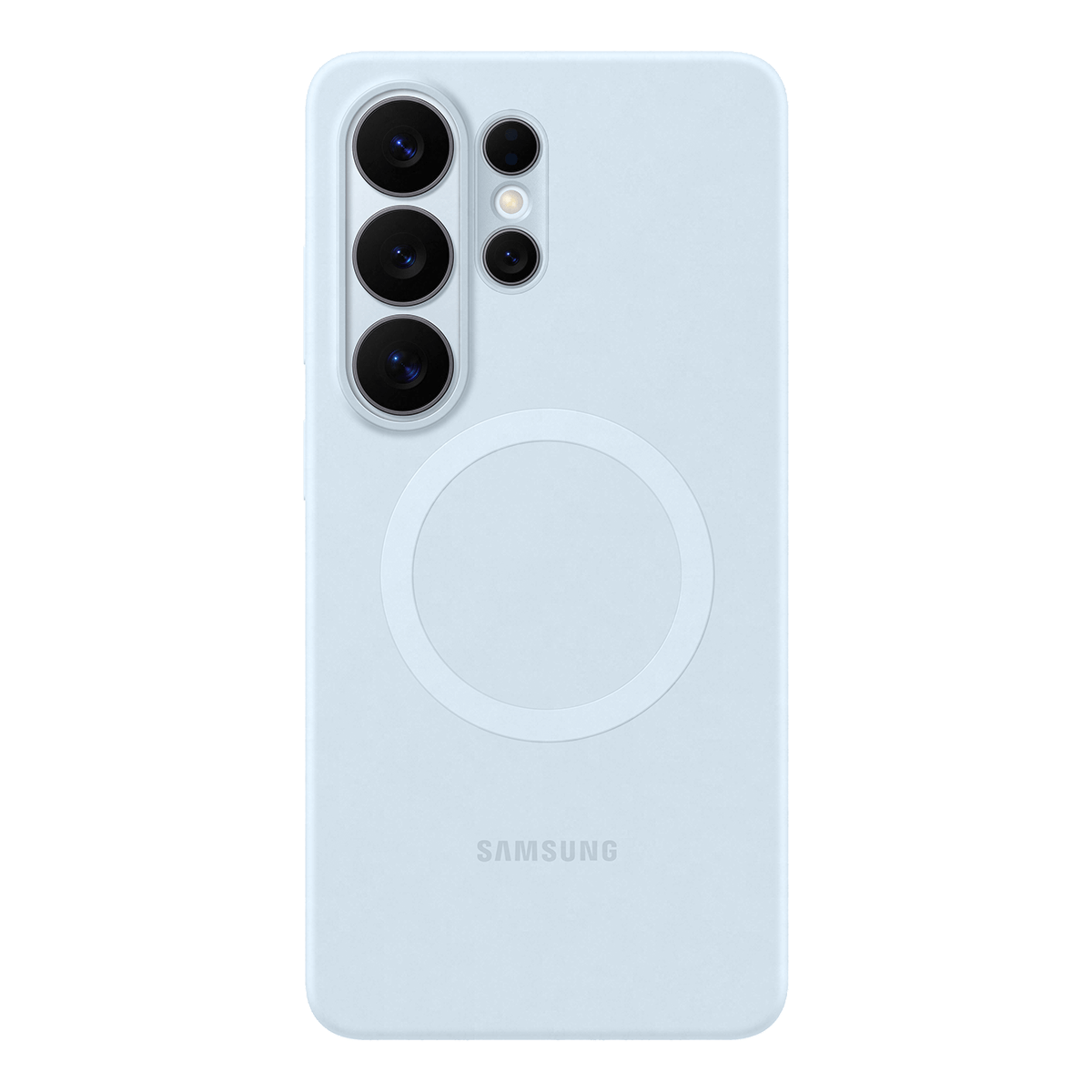 Θήκη Σιλικόνης με MagSafe SAMSUNG Galaxy S26 Ultra Magnetic Light Blue