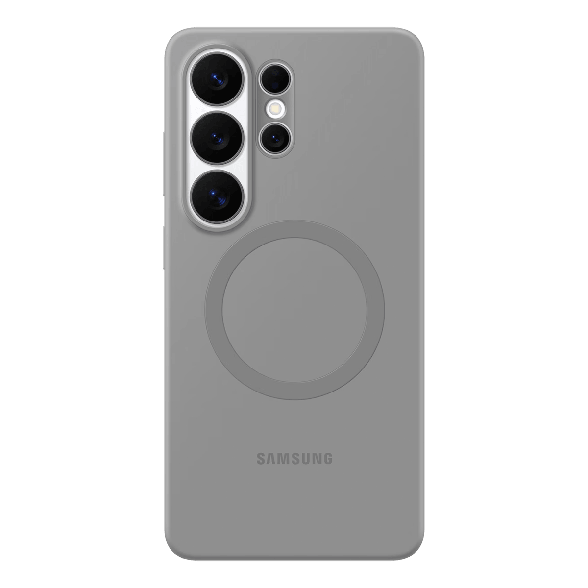 Θήκη Σιλικόνης με MagSafe SAMSUNG Galaxy S26 Ultra Magnetic Gray