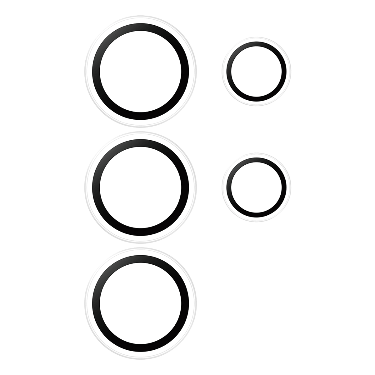 Φακοί Προστασίας Κάμερας με Πλαίσιο PANZERGLASS Hoops για SAMSUNG Galaxy S26 Ultra - 3