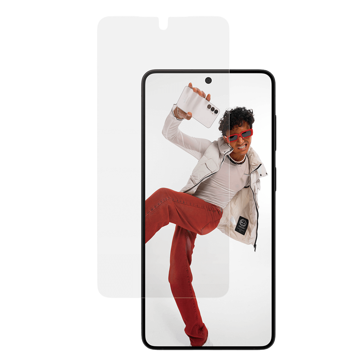 Γυαλί Προστασίας Οθόνης PANZERGLASS Ultra-Wide Fit για SAMSUNG Galaxy S26+ - 4