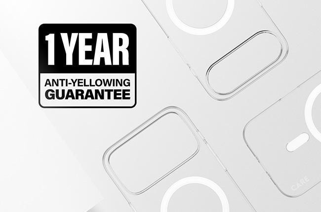 εγγύηση 1 έτους κατά του κιτρινίσματος,