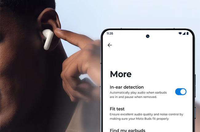 Ασύρματα Ακουστικά MOTOROLA Moto Buds Plus