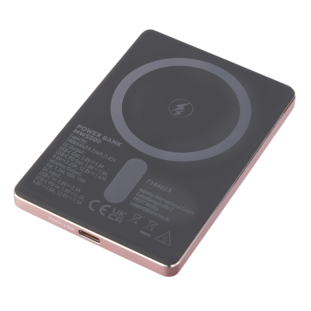 Powerbank INTENSO MW5000 5.000 mAh Ροζ - 2