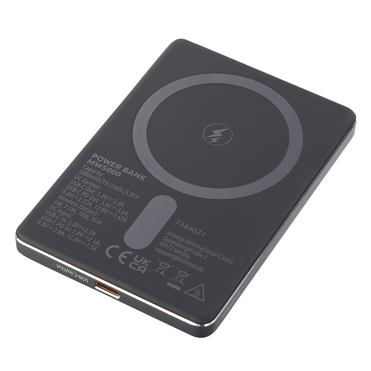 Powerbank INTENSO MW5000 5.000 mAh Γκρι - 2