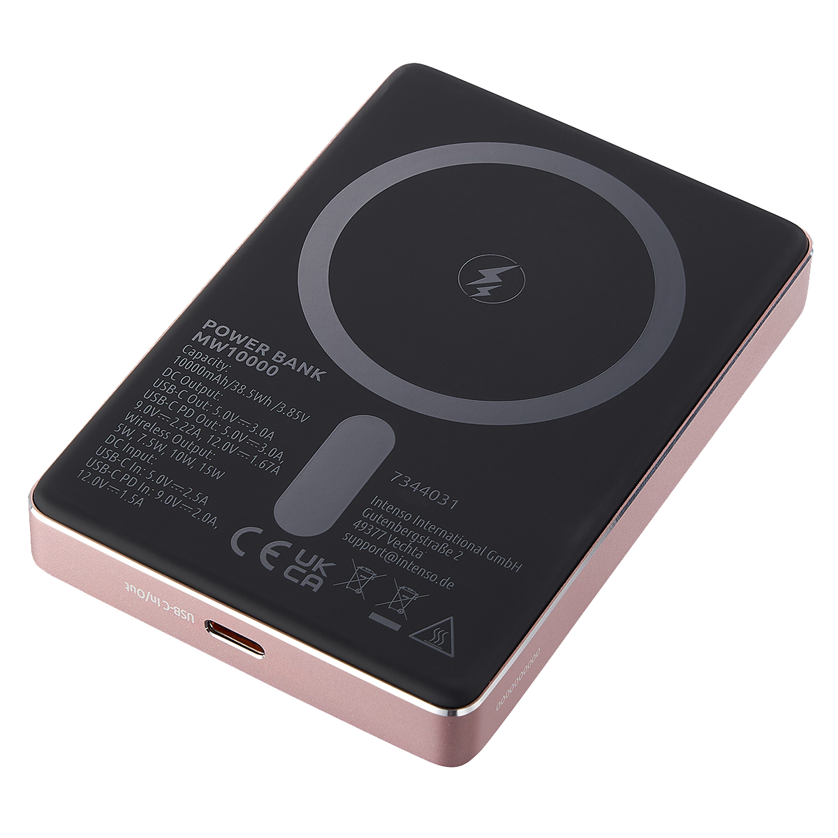 Powerbank INTENSO MW10000 10.000 mAh Ροζ - 2