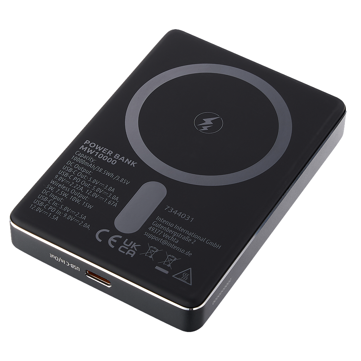 Powerbank INTENSO MW10000 10.000 mAh Γκρι - 2