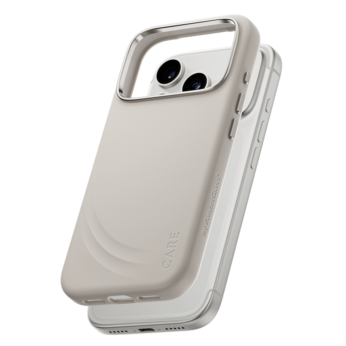 Θήκη CARE by Panzerglass Flow Vanilla Haptic Button MagSafe για iPhone 17 Pro - 5