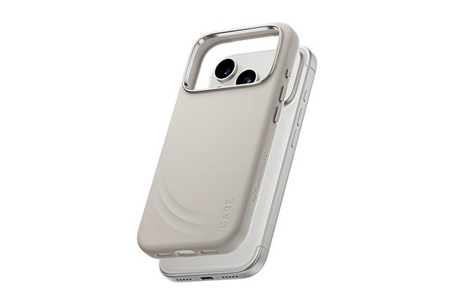 θήκη CARE by Panzerglass Flow Vanilla Haptic Button MagSafe για iPhone 17 Pro