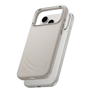 Θήκη CARE by Panzerglass Flow Vanilla Haptic Button MagSafe για iPhone 17 Pro Max