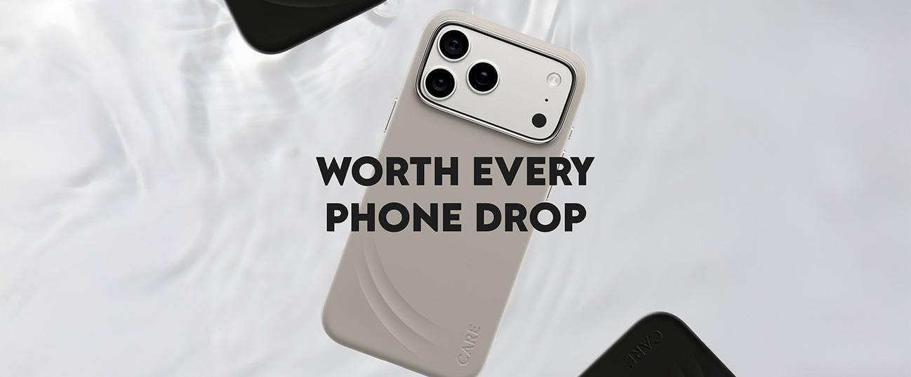 Θήκη CARE by Panzerglass Flow Vanilla Haptic Button MagSafe για iPhone 17 Pro Max