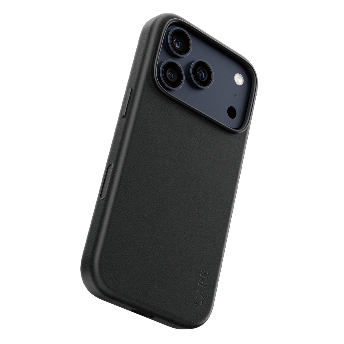Θήκη CARE by Panzerglass Solo Vegan Leather για iPhone 17 Pro Μαύρη - 3