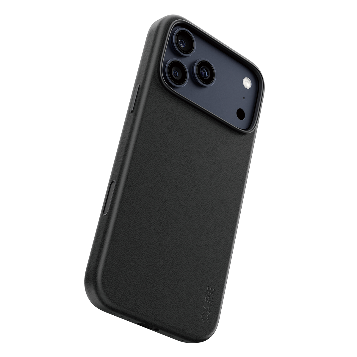 Θήκη CARE by Panzerglass Solo Vegan Leather για iPhone 17 Pro Max Μαύρη - 3