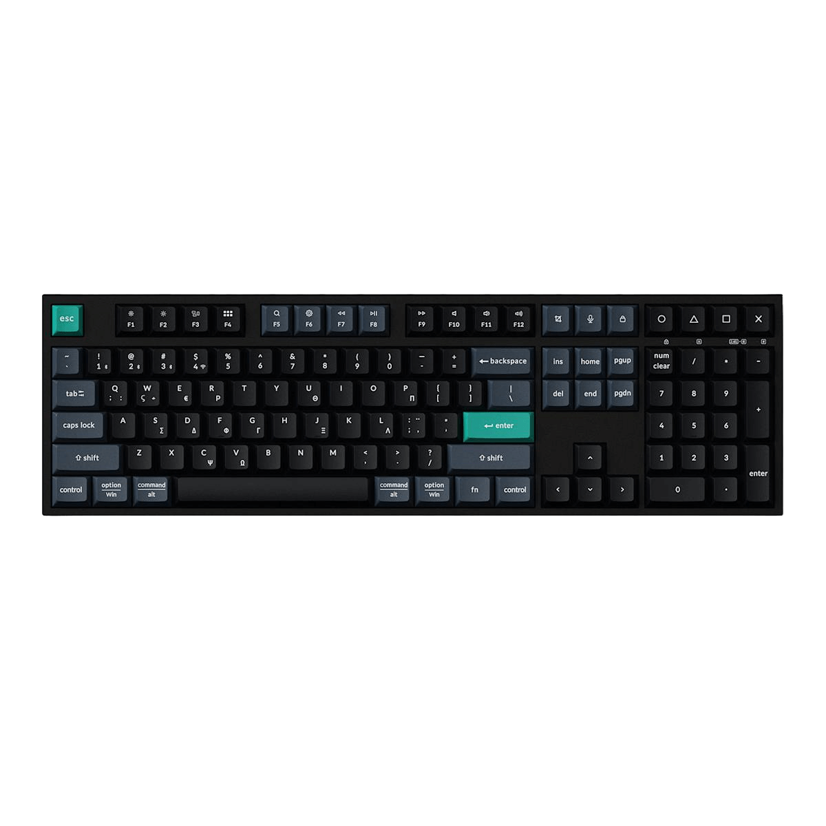 Ασύρματο Πληκτρολόγιο B36 + Ποντίκι BM25 KEYCHRON Γκρι - 3