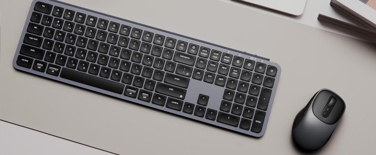 Ασύρματο Πληκτρολόγιο B6 Pro + Ποντίκι BM24 KEYCHRON