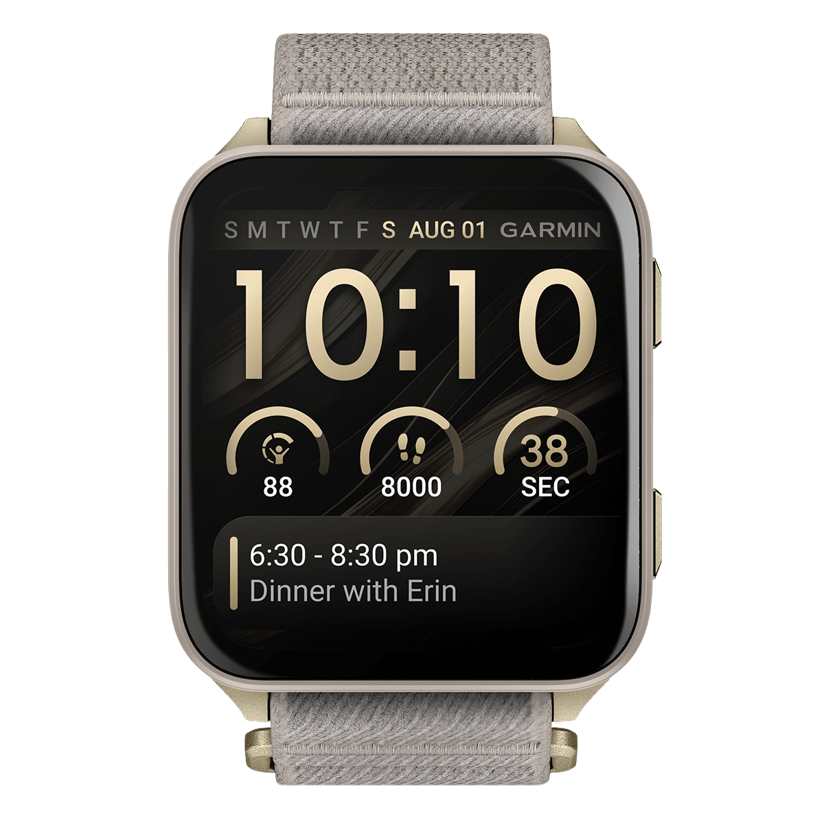 GARMIN Venu X1 French Gray with Soft Gold Smartwatch