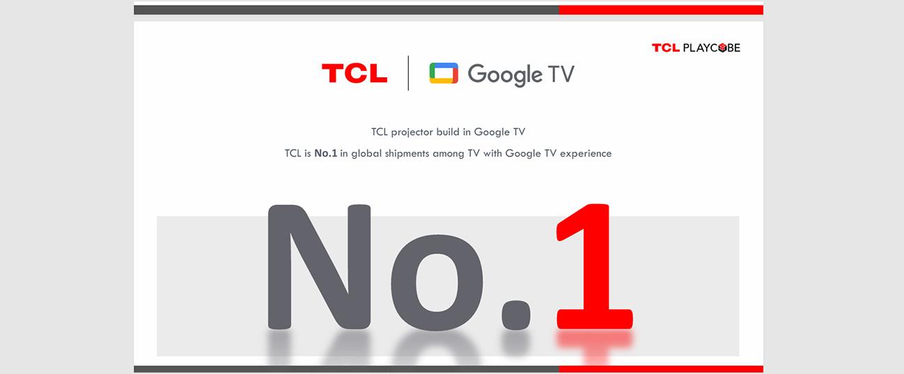 TCL Portable ProjectorPlayCubeGoogle