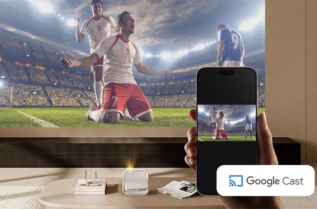 XGiMi Portable Φορητός Projector Elfin Flip+ Google1080 
