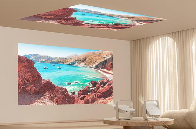 XGiMi Portable Φορητός Projector Elfin Flip+ Google1080 