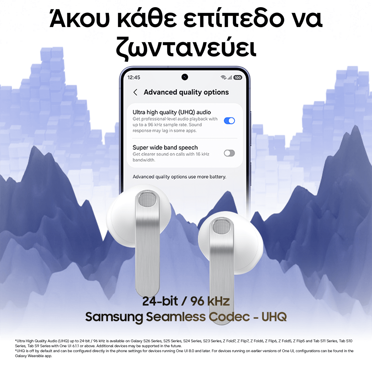 Ασύρματα Ακουστικά SAMSUNG Galaxy Buds 4 Black - 5