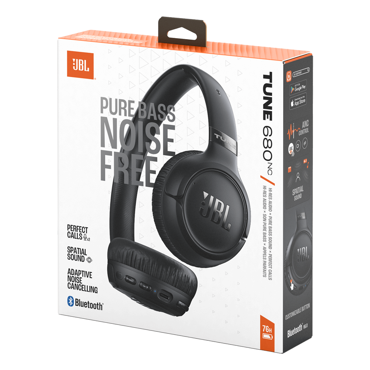 Bluetooth Headphones JBL Tune 680NC Black - 5