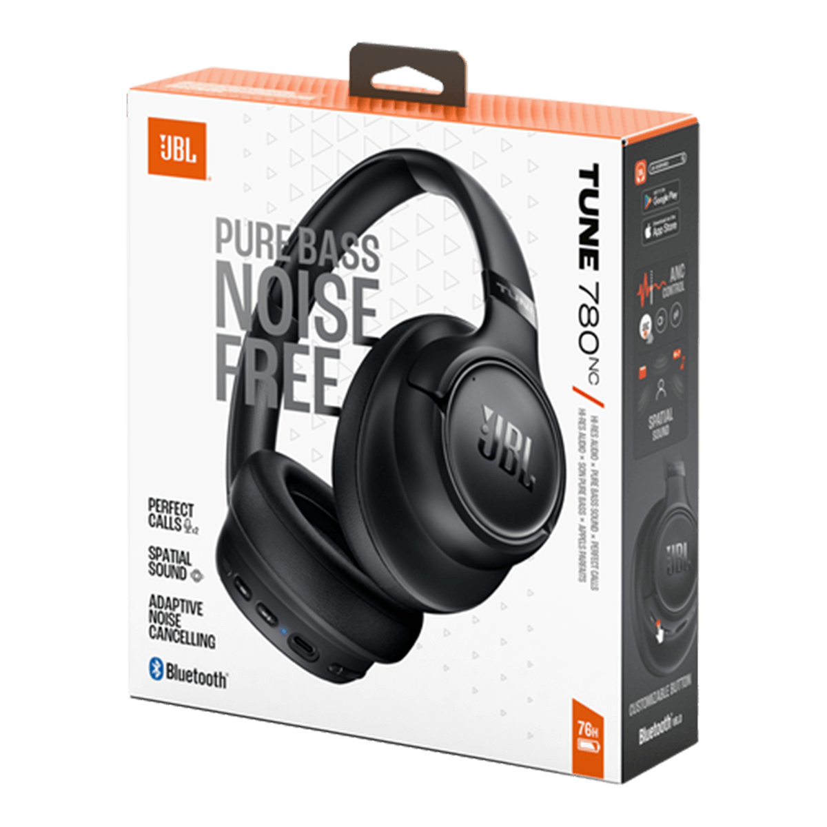 Bluetooth Headphones JBL Tune 780NC Black - 5