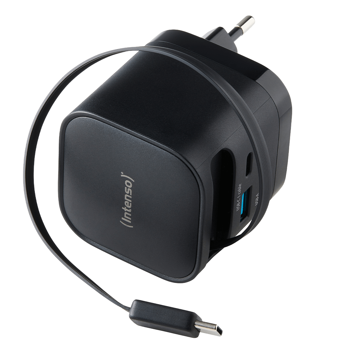 Φορτιστής Ταξιδίου INTENSO W65ACIC GaN 65W USB Type-C